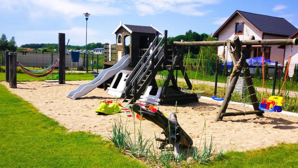 Linowe Domki - Domki Letniskowe Nad Morzem Rusinowo  Esterno foto