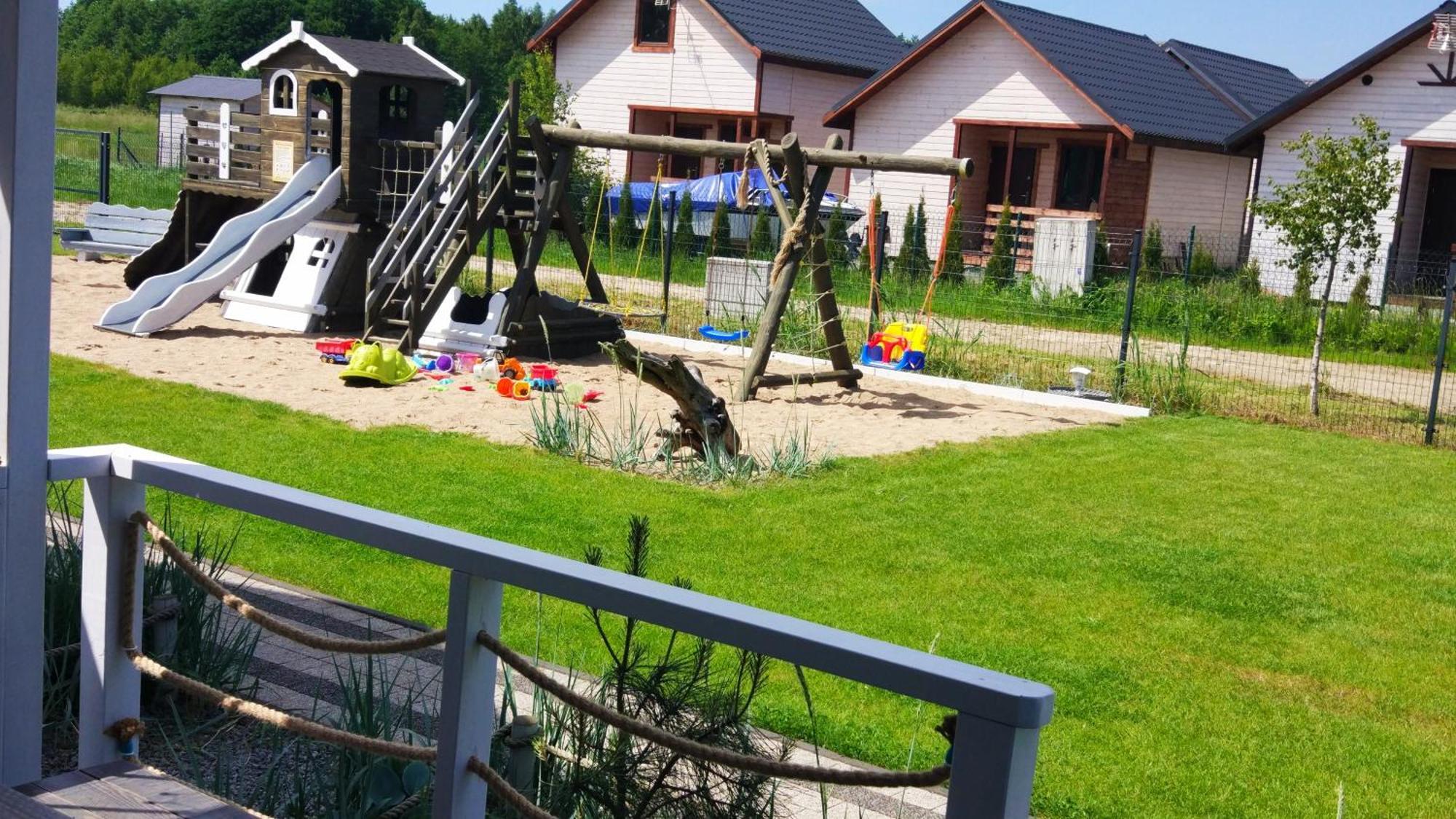 Linowe Domki - Domki Letniskowe Nad Morzem Rusinowo  Esterno foto
